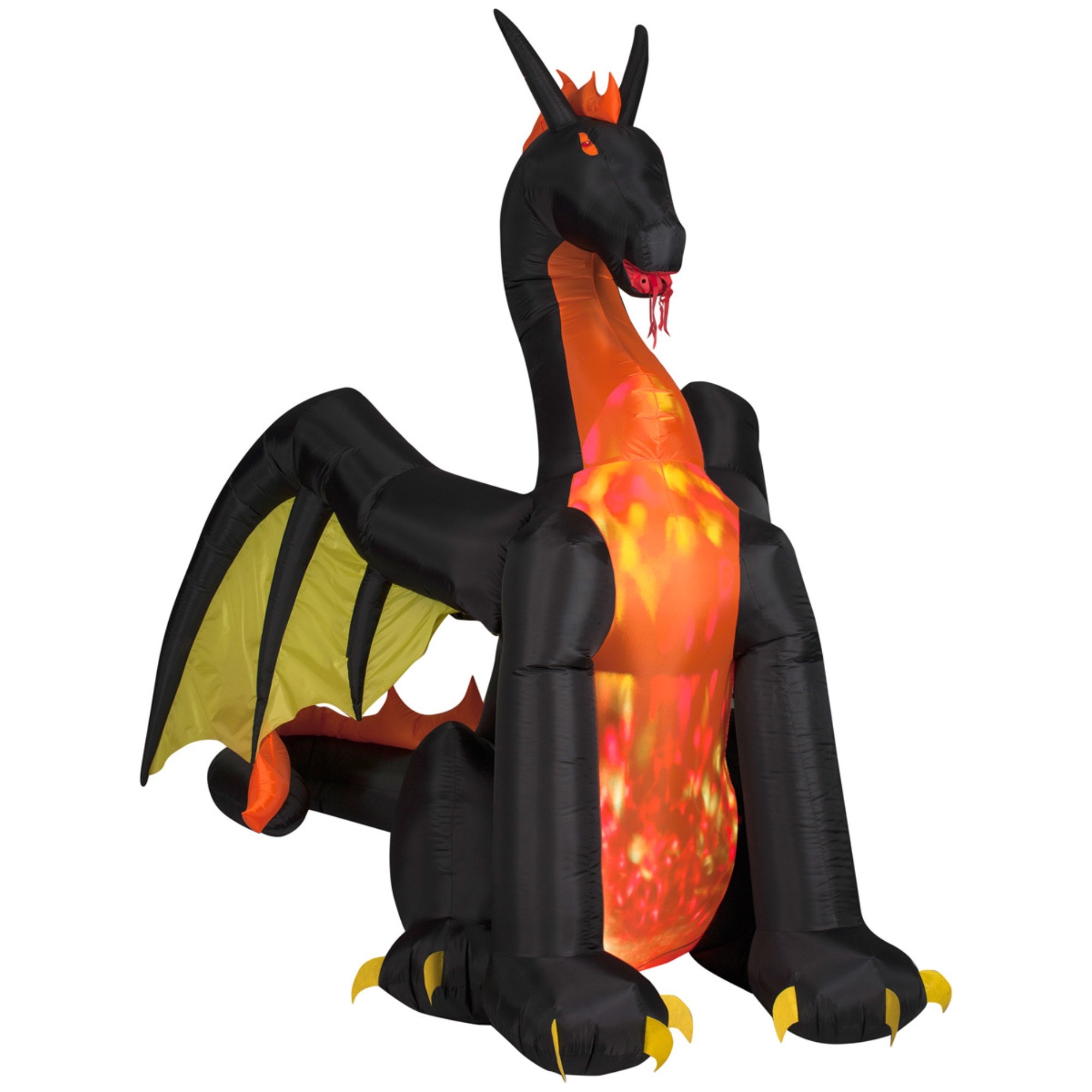 Animated Fire and Ice Dragon Airblown Inflatable