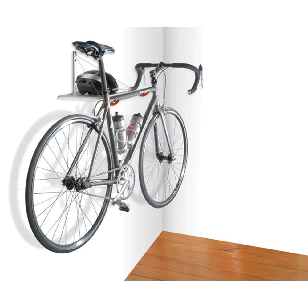 bike wall rack horizontal