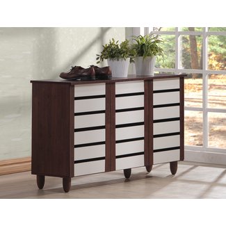 14-Pair Shoe Storage Cabinet