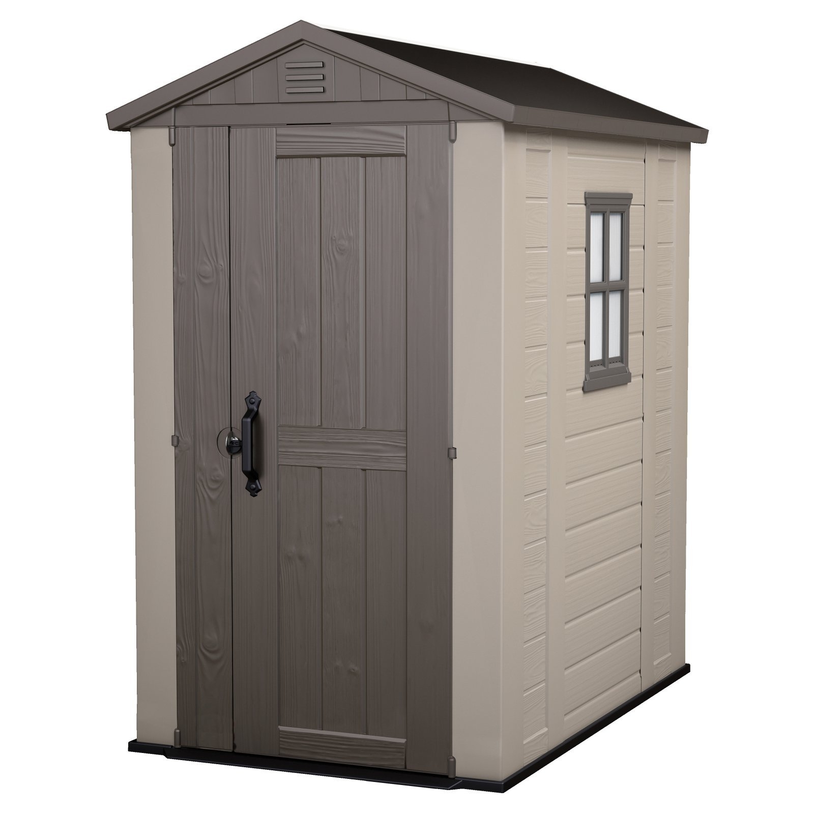 #1Sale Keter Factor Stronghold Large 4 x 6 ft. Resin