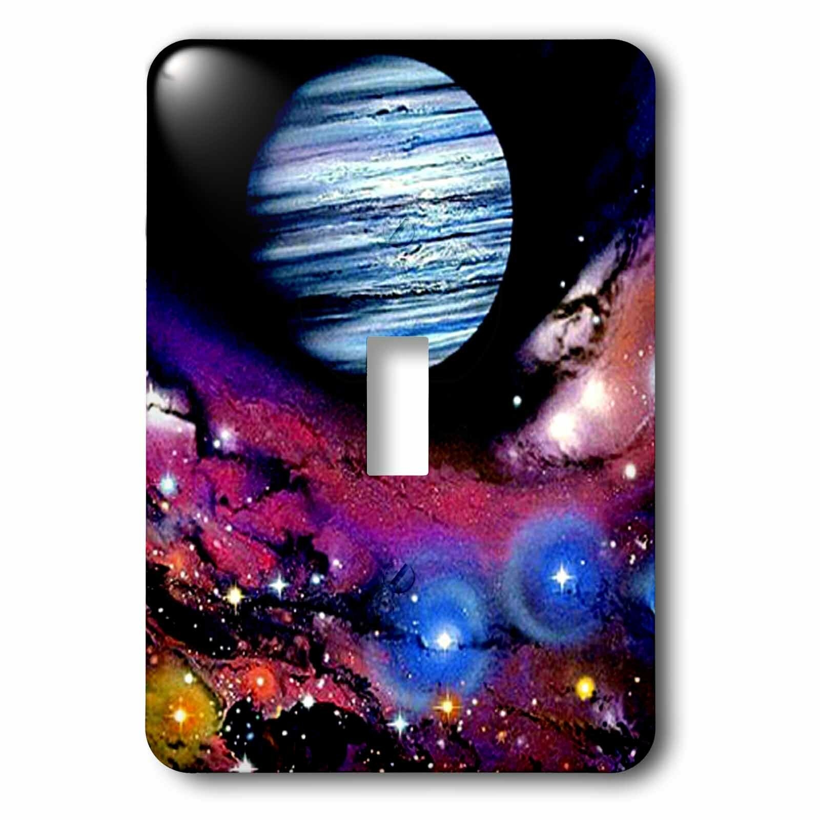 2 Plug Outlet Cover Celestial Light Switch