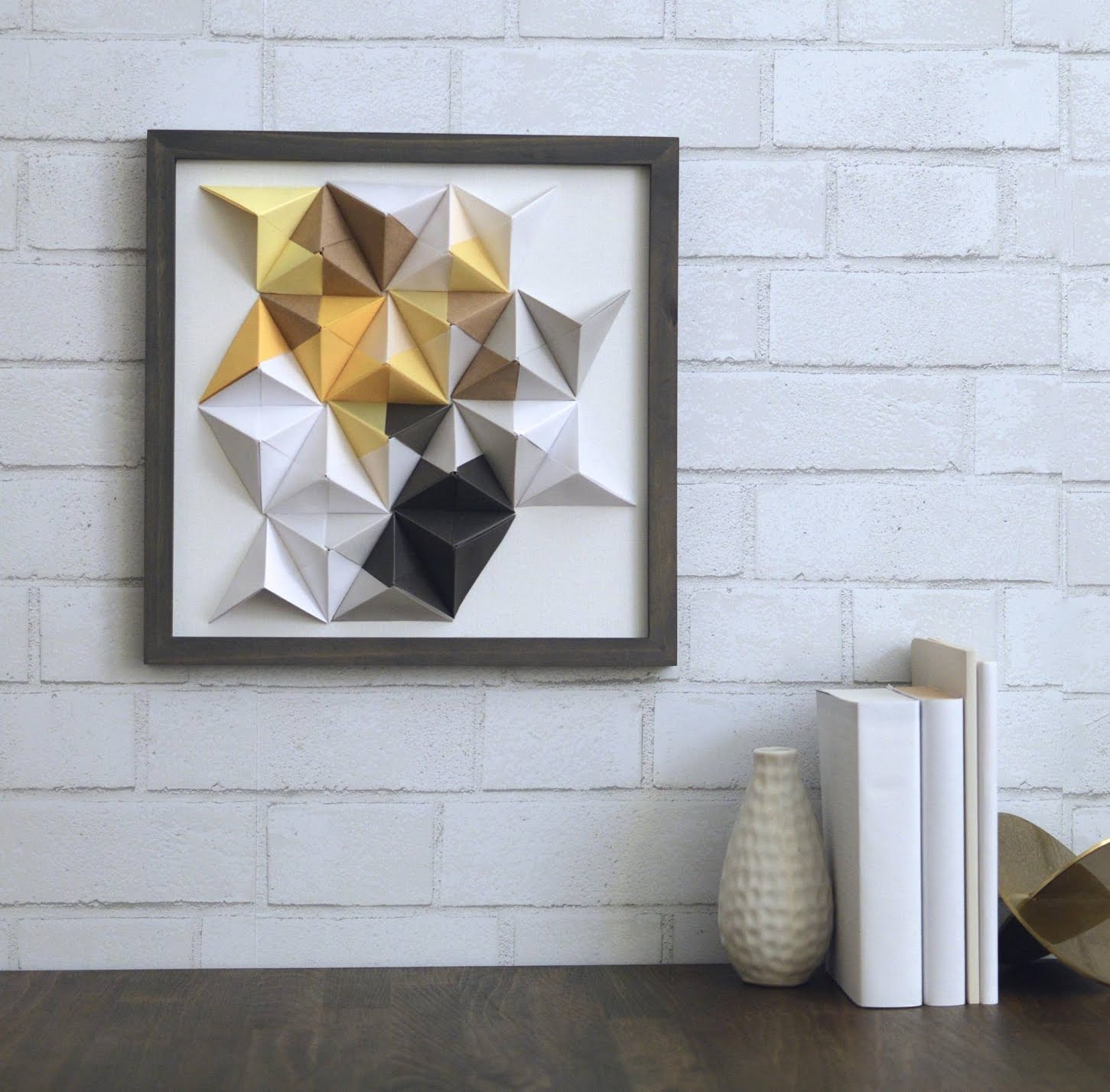 2018 Best of 3D Triangle Wall Art
