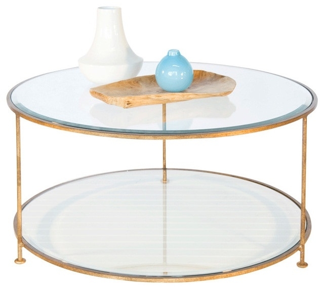 50 Inspirations Glass Circular Coffee Tables | Coffee ...