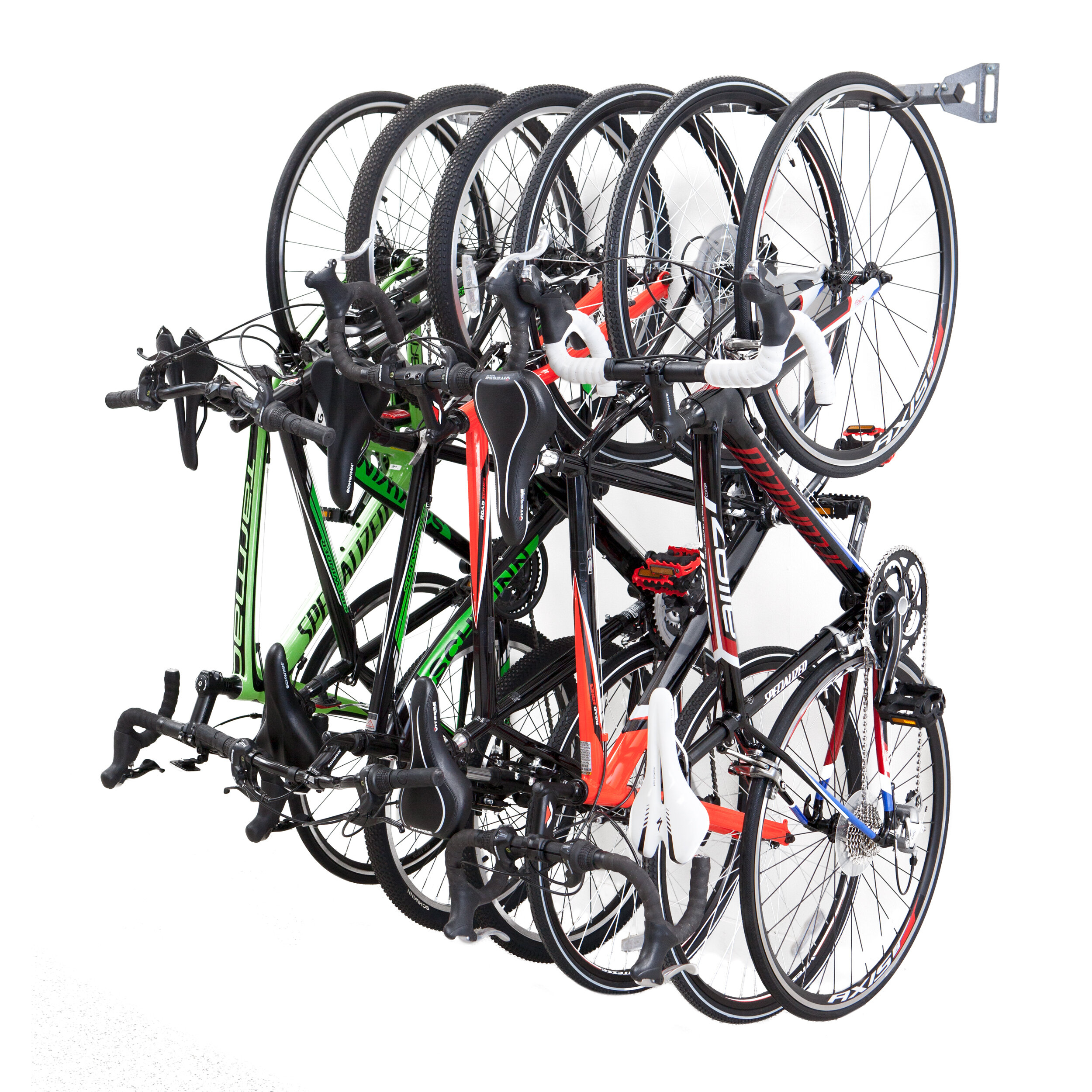 Save Space Anti Slip Wall Hanging Universal Bicycle Rack for Garage Shed Walls Dyda6 Wall Mount Vertical Bike Hanger 