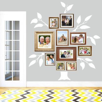 7 Piece Family Tree Wall Decal Set