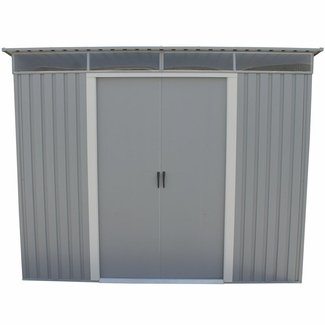 8.5 ft. W x 6 ft. D Metal Storage Shed