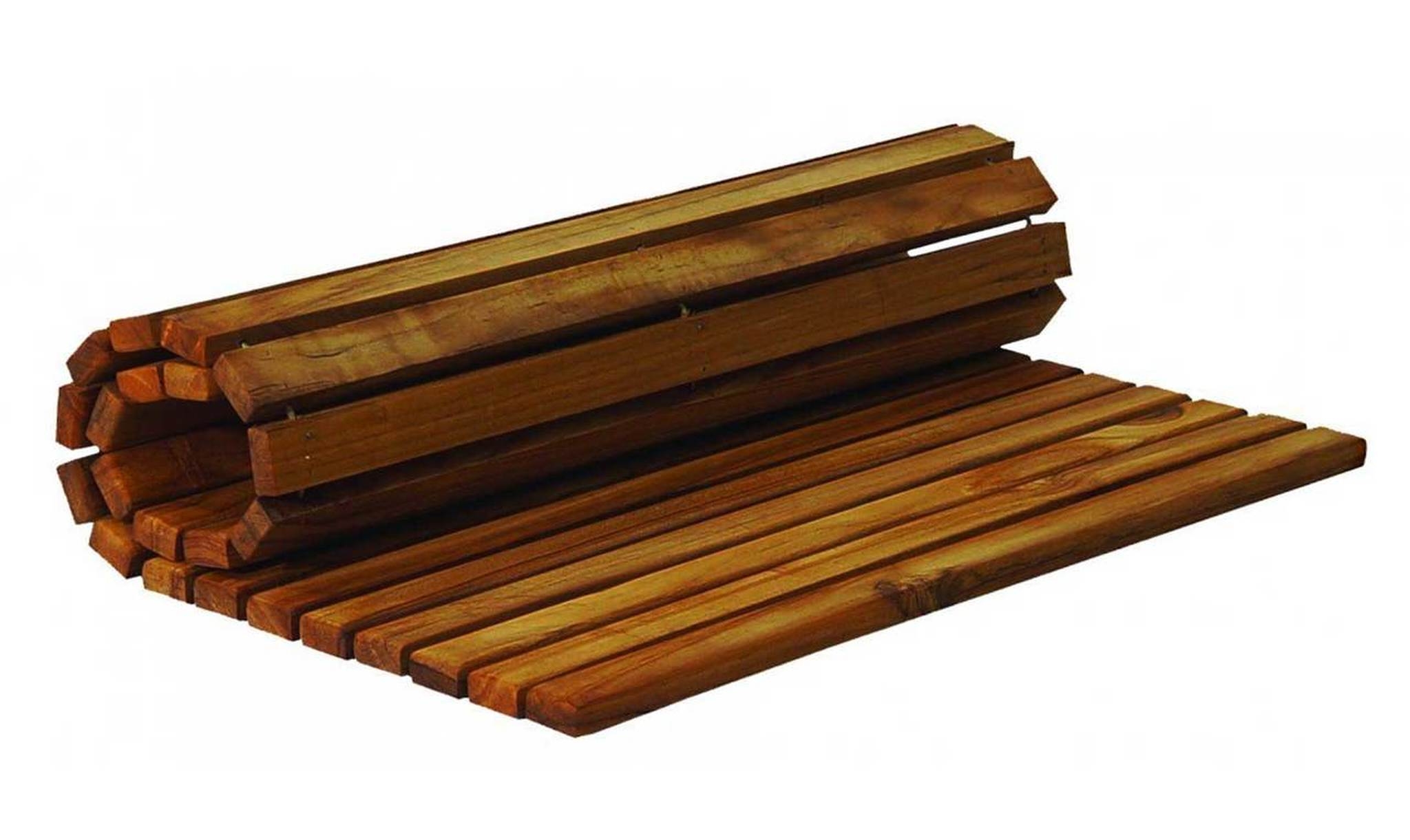 TEAK decking or Shower bath floor non slip mat TEAK wood oiled or natural finish 