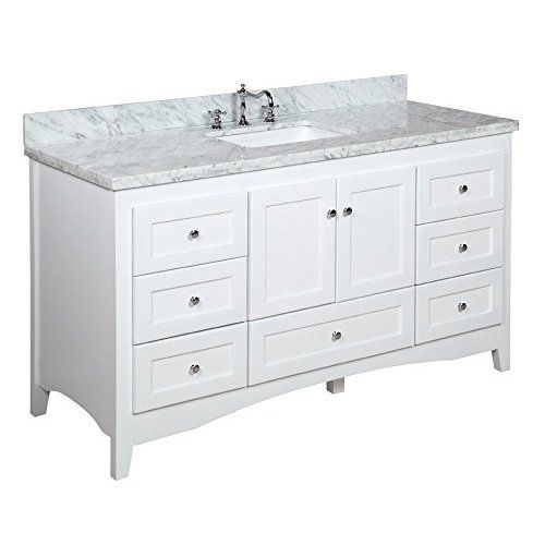 Abbey 60" Single Bathroom Vanity Set