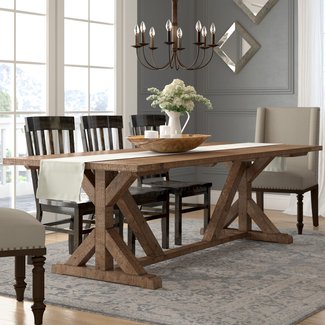 Abbey Solid Wood Dining Table