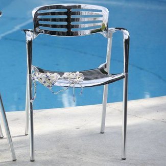 Addisyn Stacking Patio Dining Chair (Set of 4)