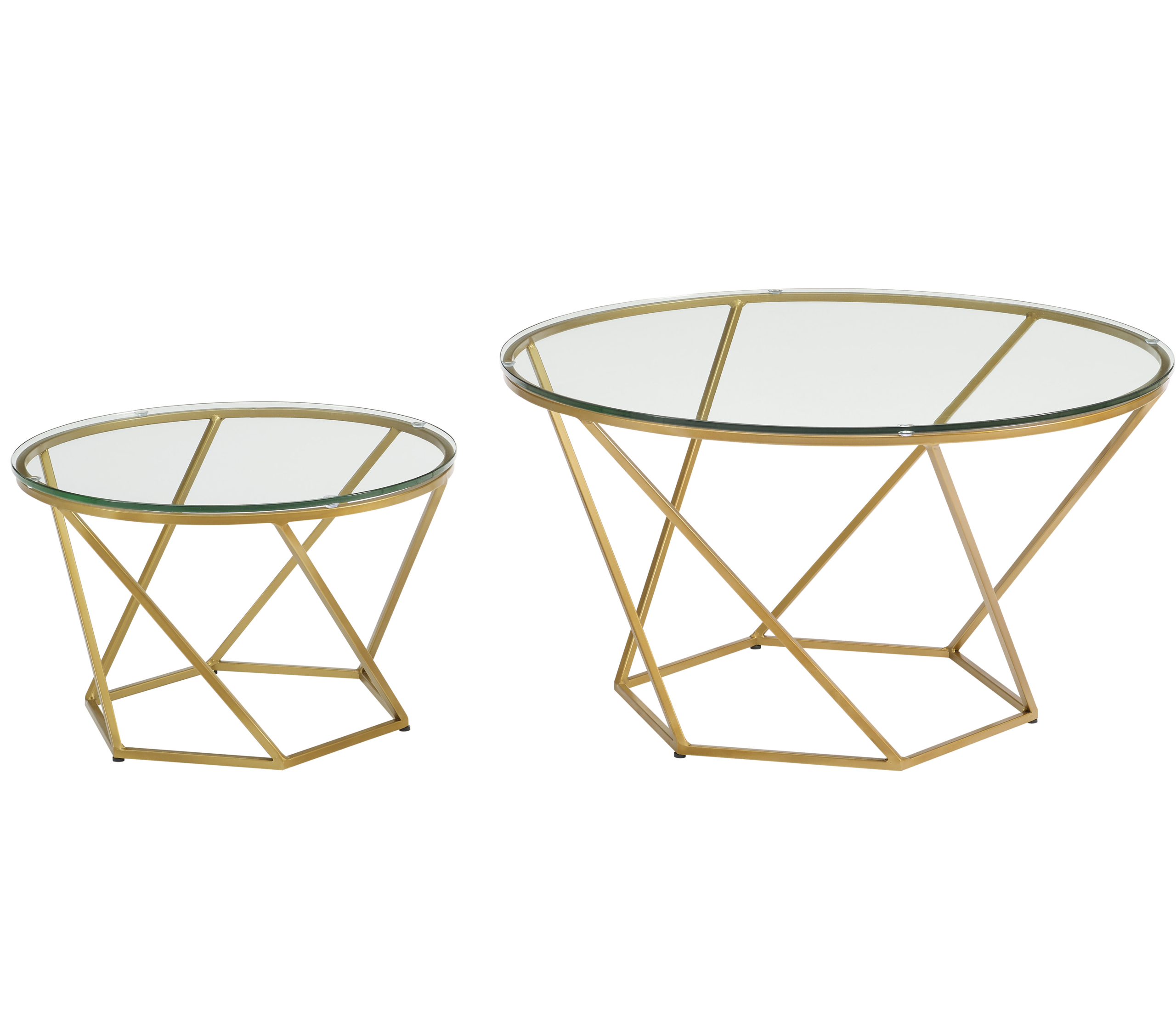 Adrianna 2 Piece Coffee Table Set