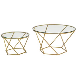Adrianna 2 Piece Coffee Table Set