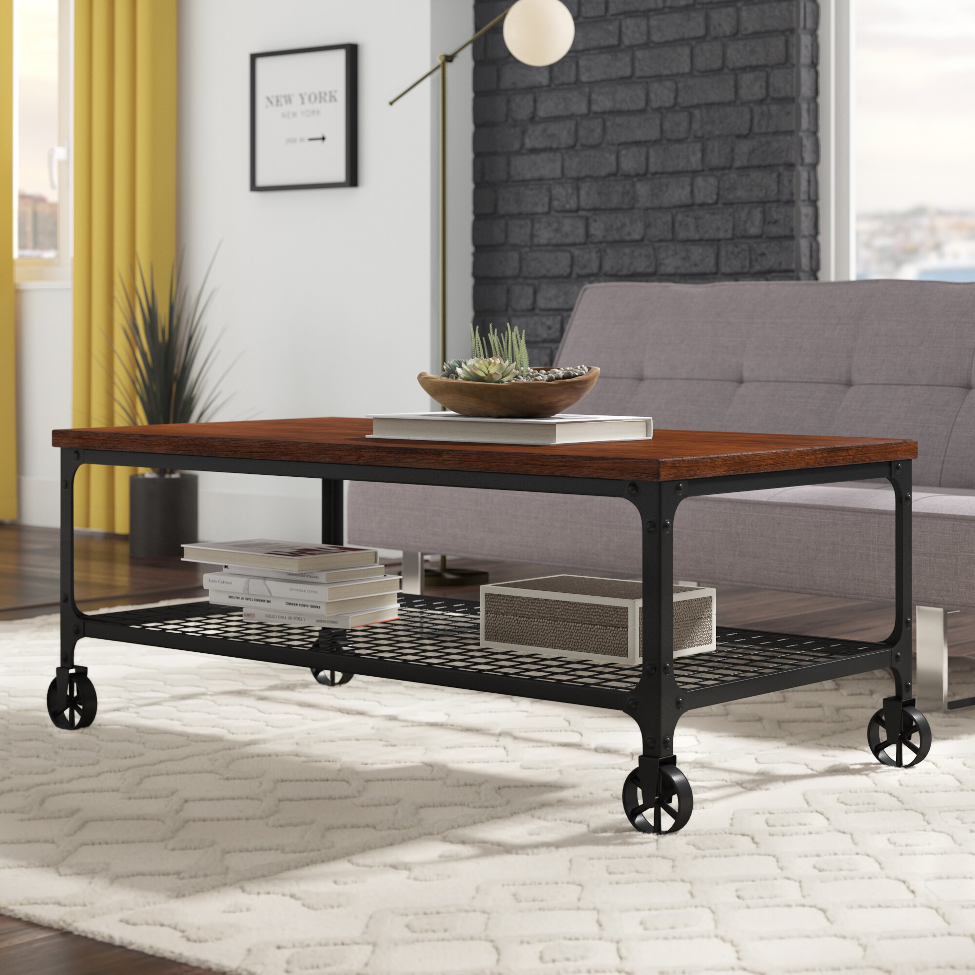Alpert Industrial Coffee Table