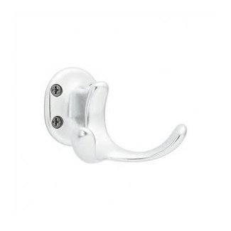 Aluminum Base Double Coat and Hat Hook
