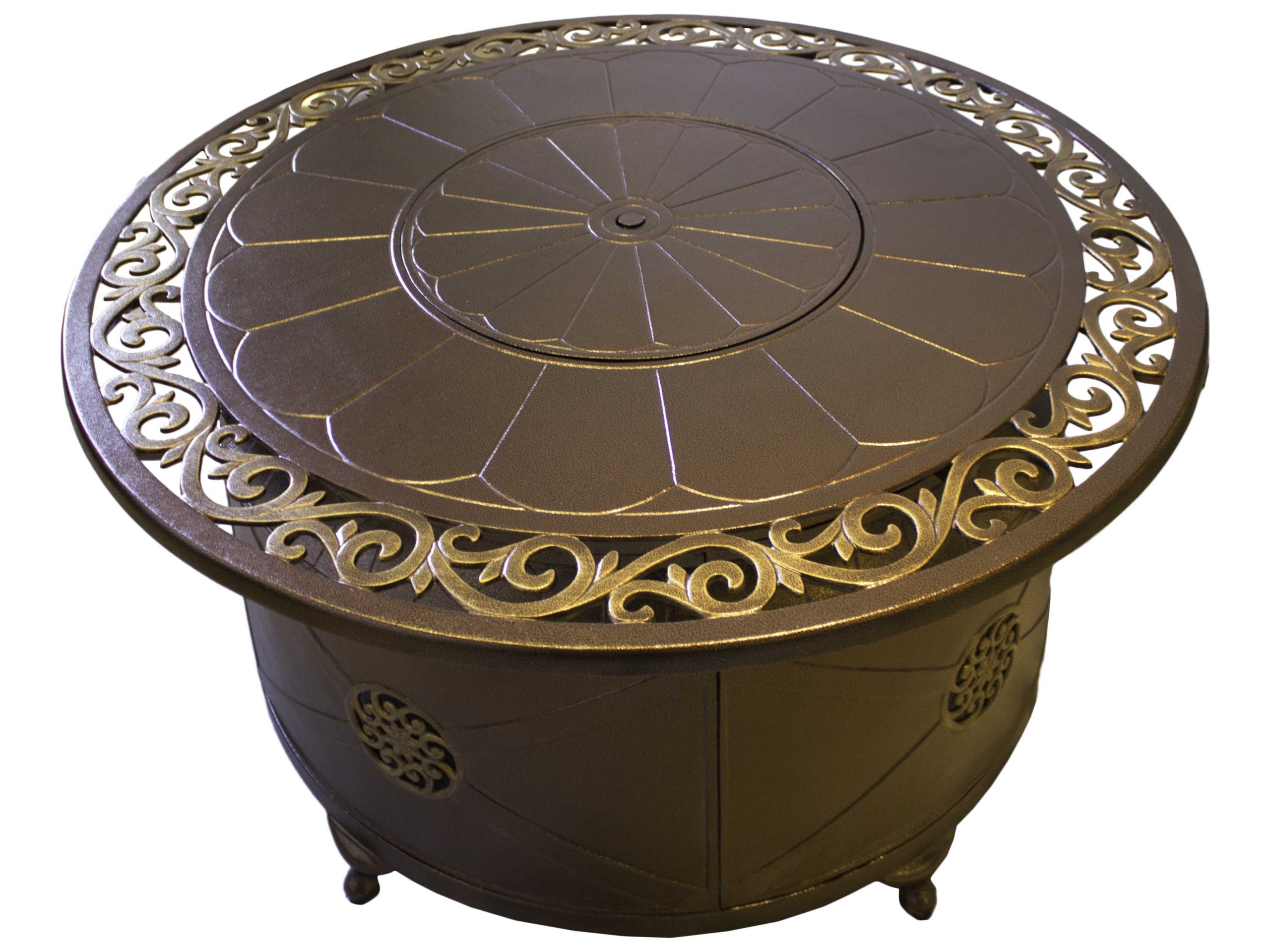 Aluminum Propane Fire Pit Table