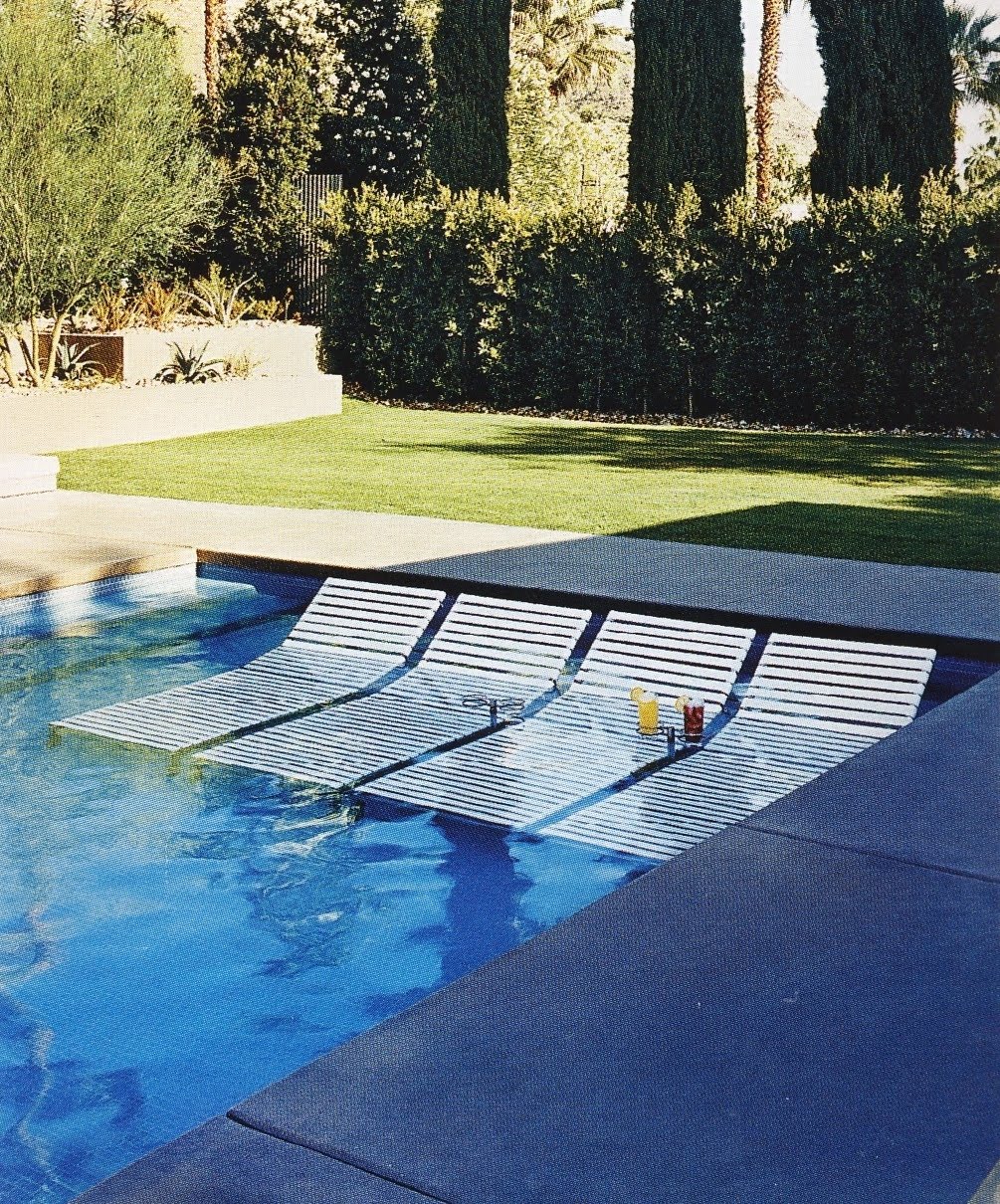 Venta In Pool Lounge Chairs En Stock, Pool Lounge Chair In Water