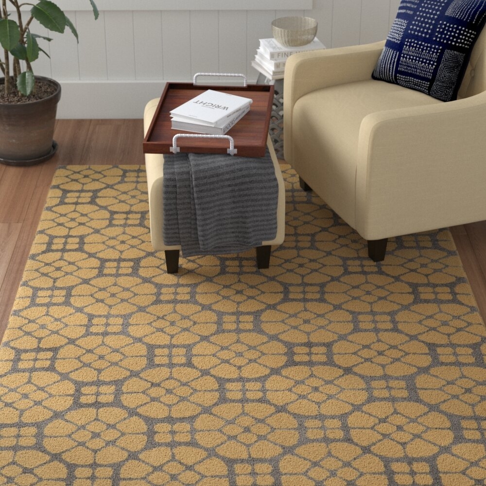 Annie Green/Brown Area Rug