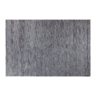 Annie Kim Hand-Tufted White Cap Gray Area Rug