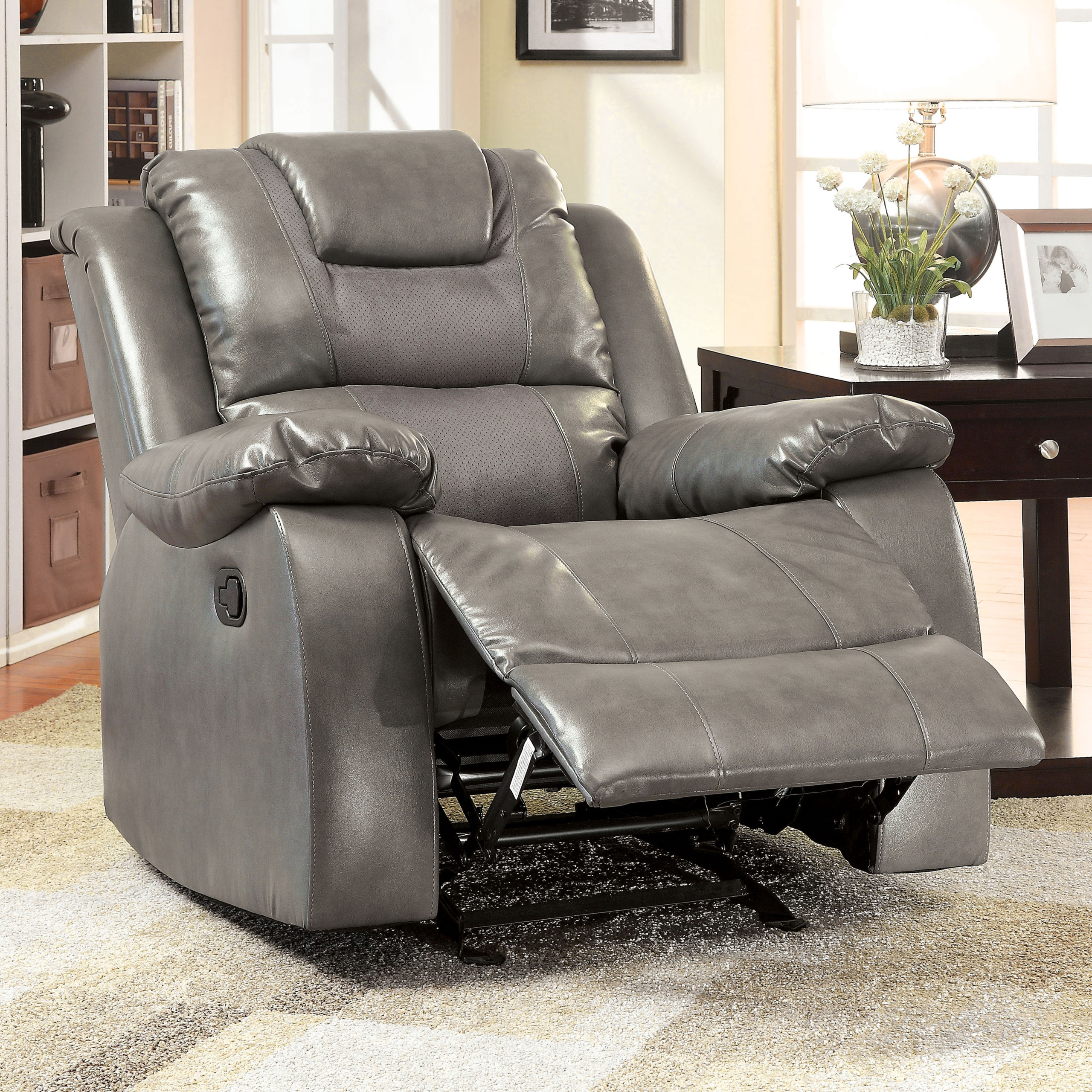 Asensio Bonded Manual Glider Recliner