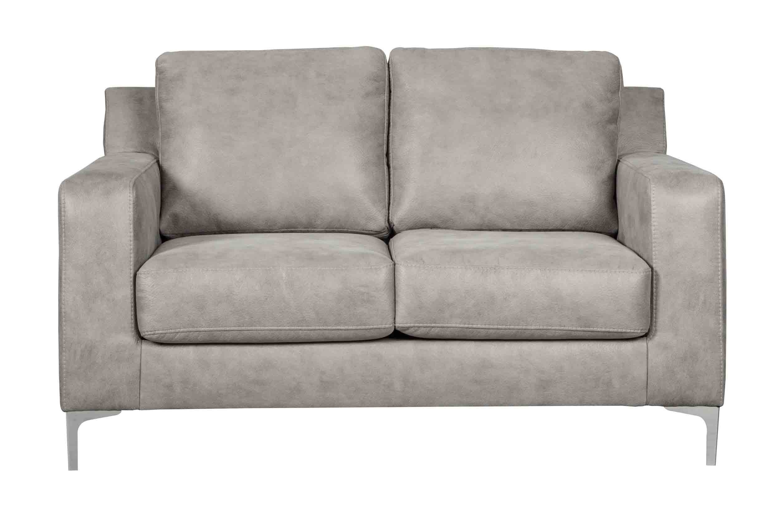 Ashley Furniture Signature Design - Ryler Contemporary Upholstered Loveseat - Steel