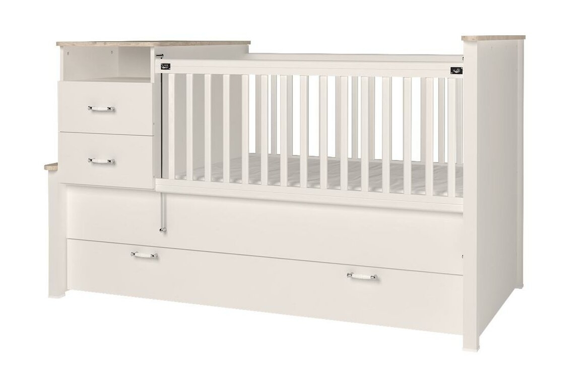 baby cribs with changing table