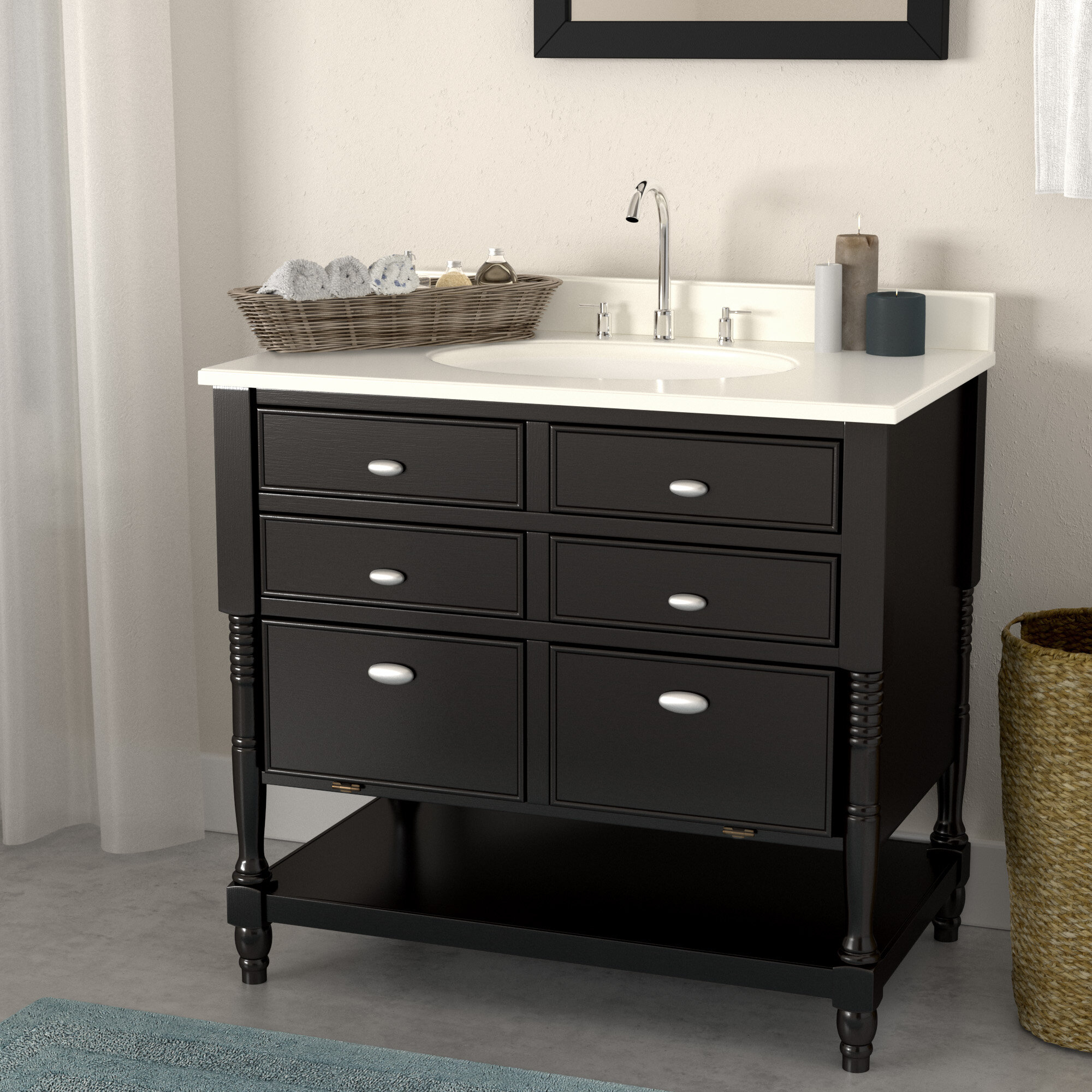 Barbey 36" Single Bathroom Vanity Set