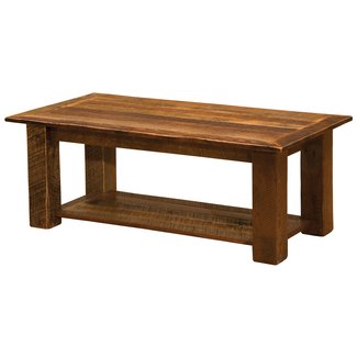 Barnwood Open Coffee Table