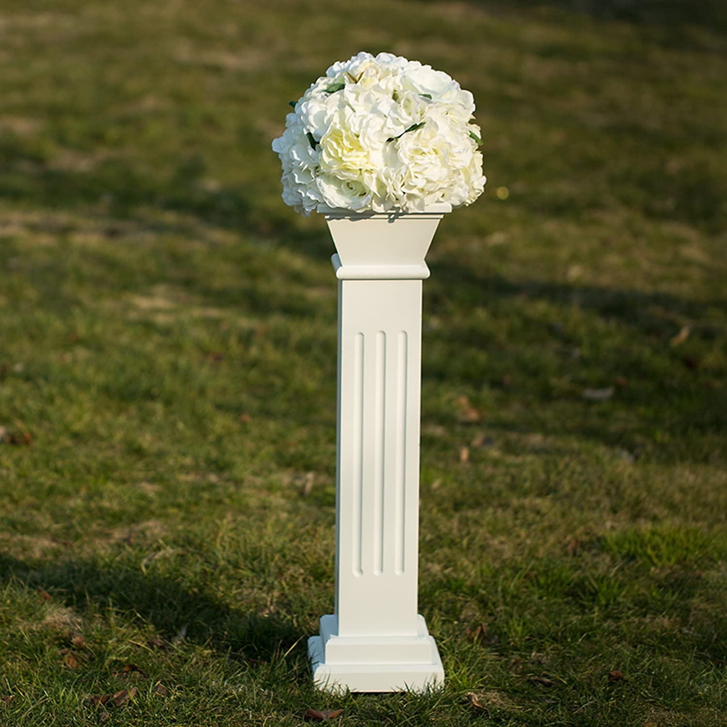 Wedding Roman Venetian Pillar Plastic Columns Garden Venue Decoration Set 