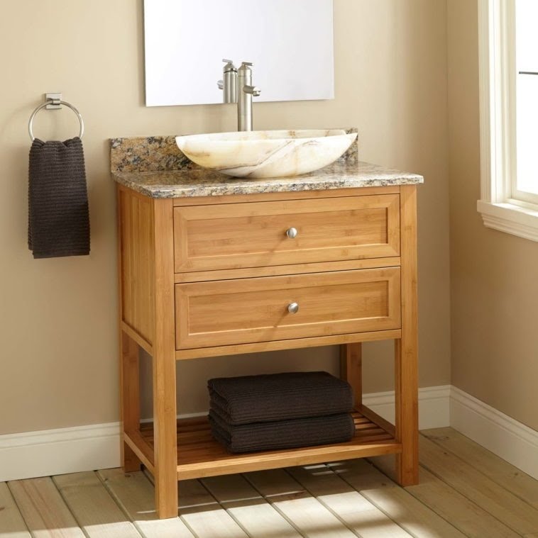 Narrow Depth Bathroom Vanity Visualhunt, What Is The Smallest Vanity Sink