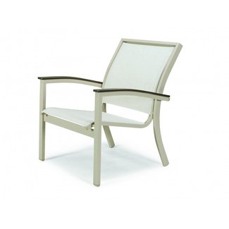 Bazza Grade Polymer/Aluminum Patio Dining Chair