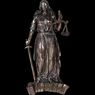 Blind Justice Statues, Lady Justice Sculptures, Themis for ...