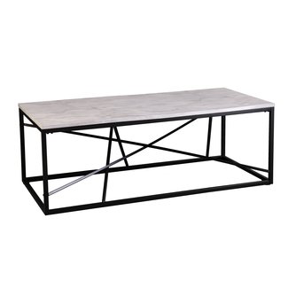 Blosser Faux Marble Coffee Table