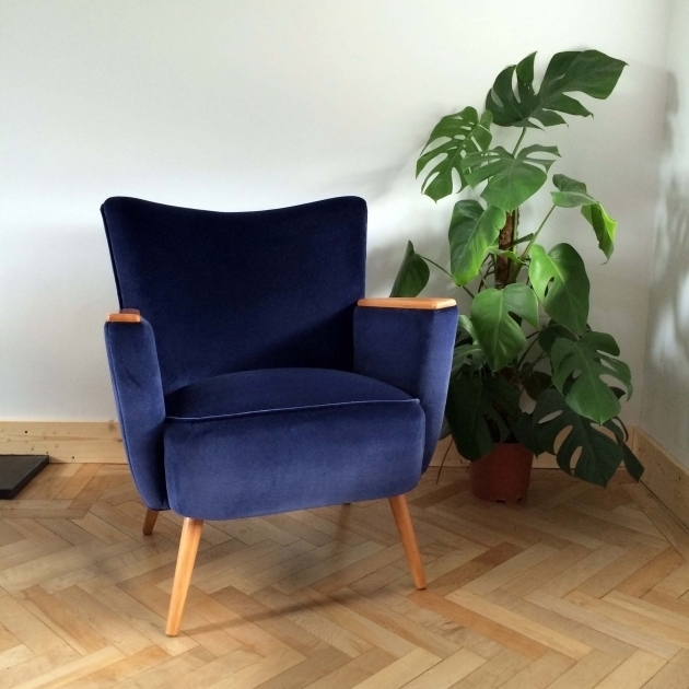 Blue Accent Chair with Arms 2019 | Chair Design