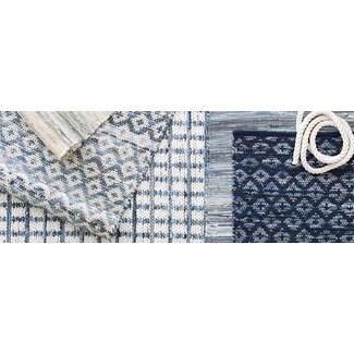 Blue Rugs & Area Rugs by Dash & Albert |
