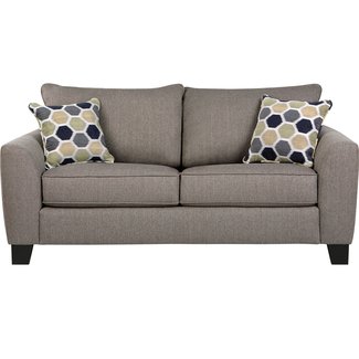 Bonita Springs Gray Sleeper Loveseat - Sleeper Loveseats ...