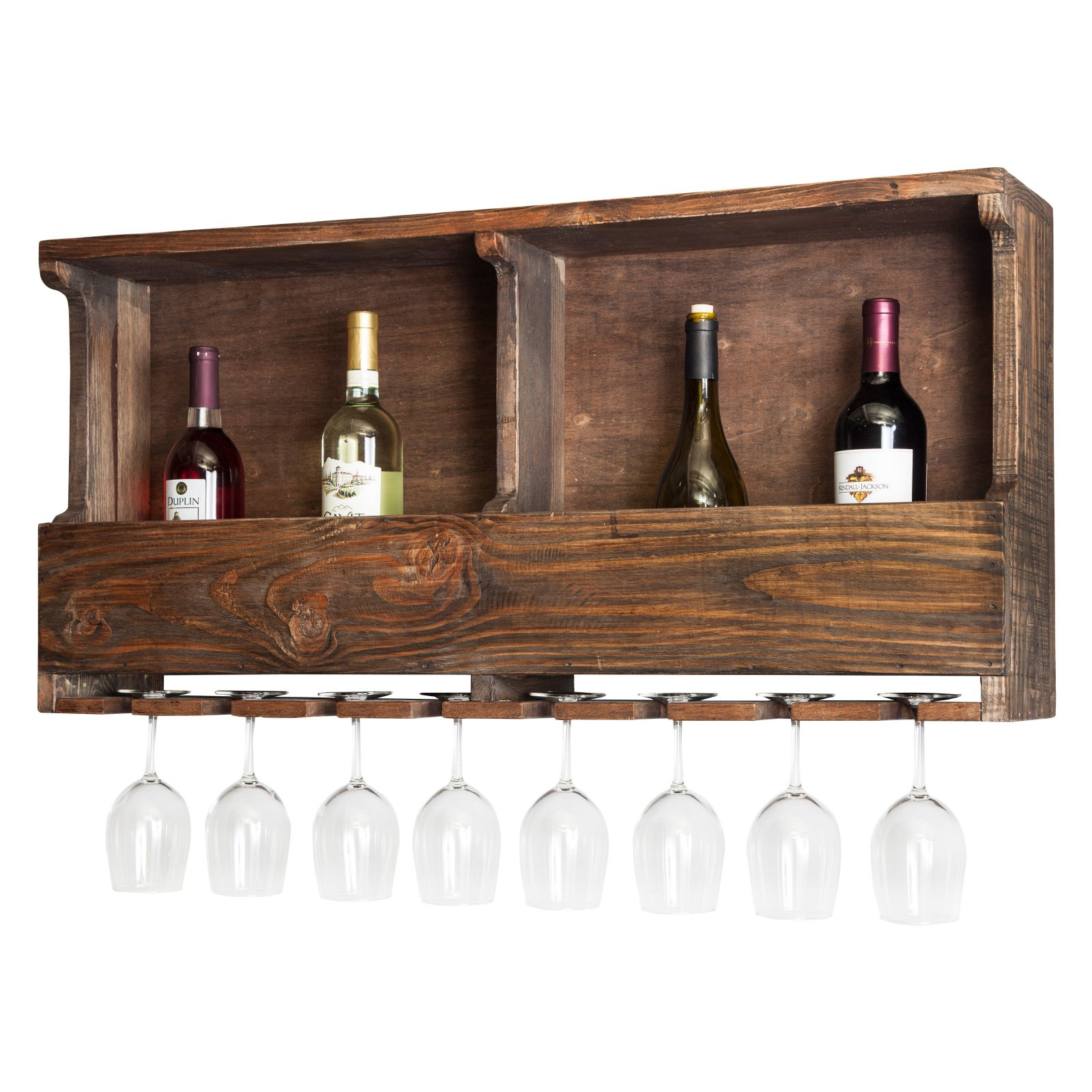 Bosworth 8 Wall Mounted Wine Rack
