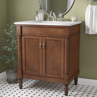 Brantley 30" Single Bathroom Vanity Set