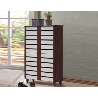 Brydon 18-Pair Shoe Storage Cabinet