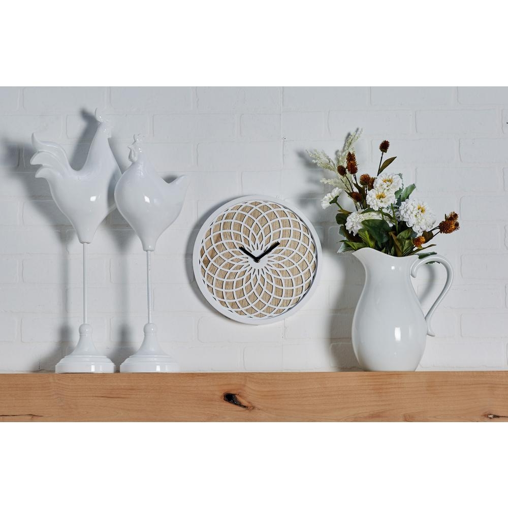 Decorative Outdoor Clock And Thermometer Set - VisualHunt