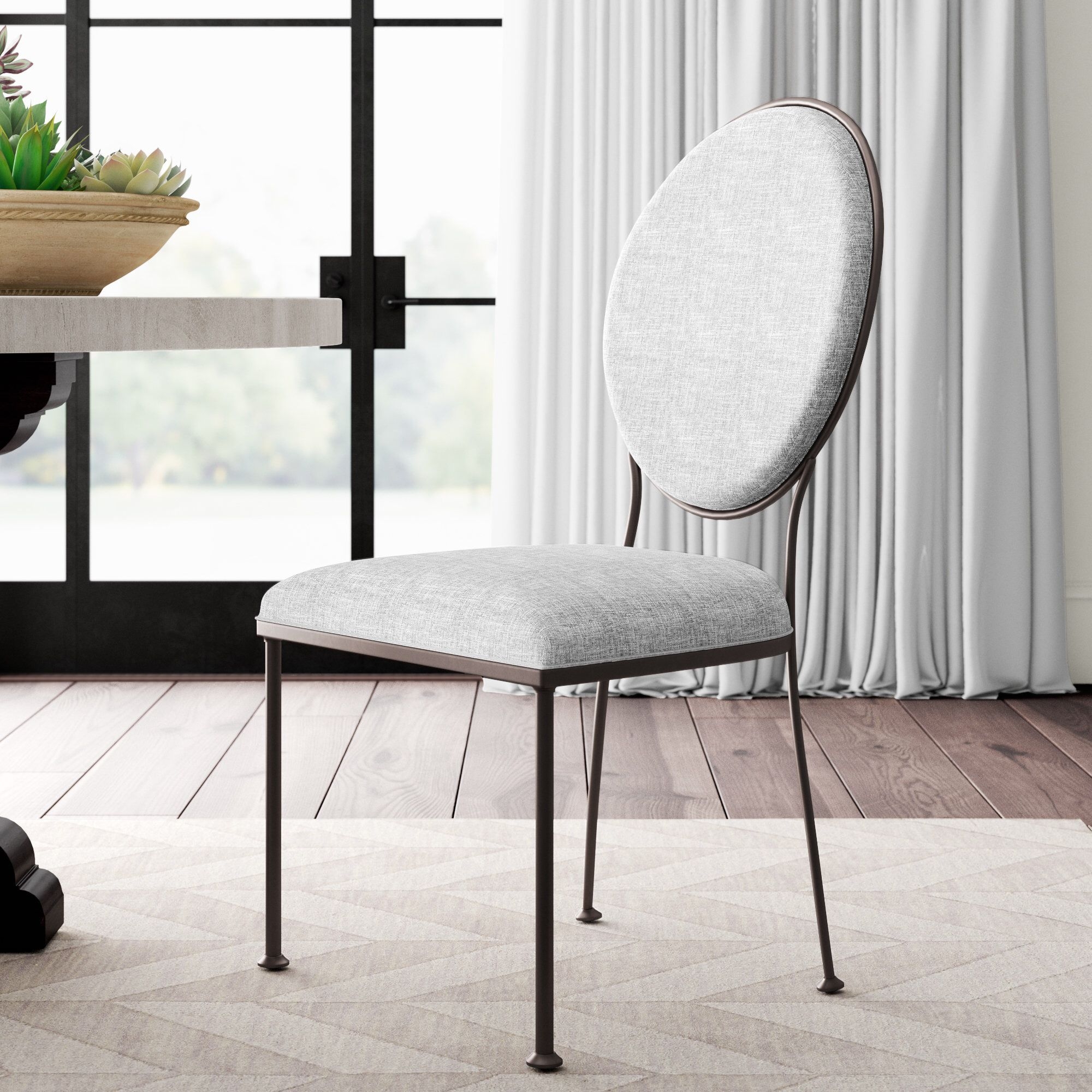 Round Back Dining Chairs You Ll Love In 2021 Visualhunt