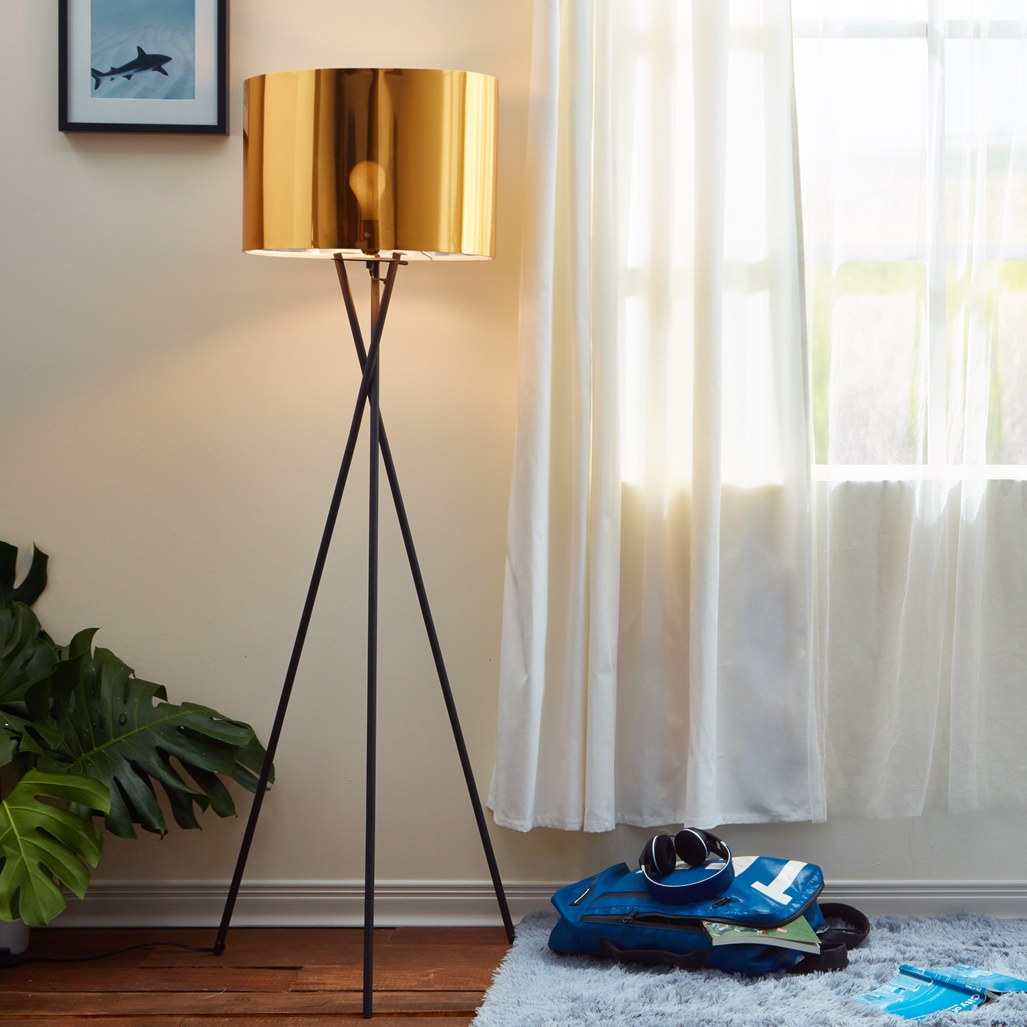 Cara 62.2" Tripod Floor Lamp