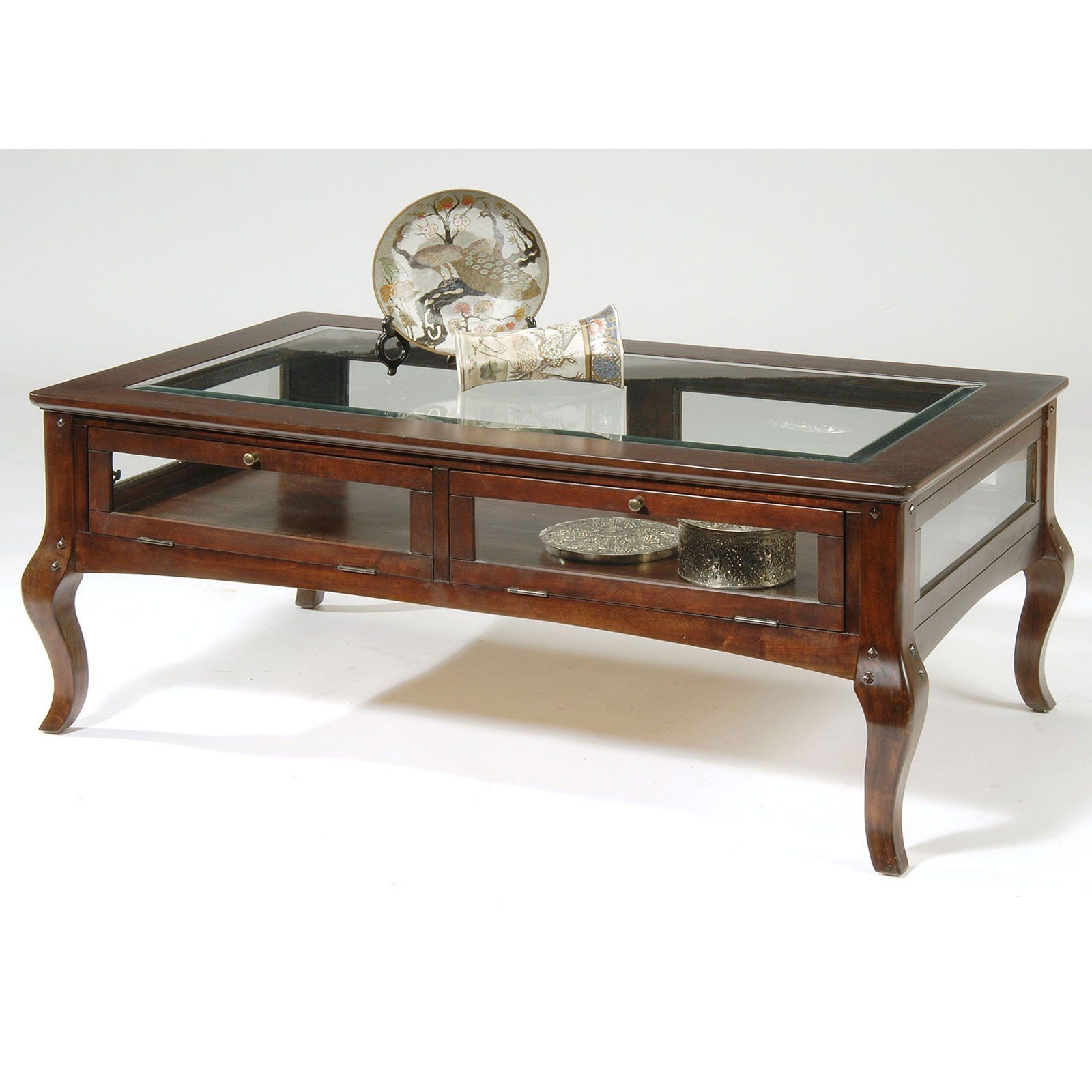 Display Case - Vintage Style Table Top Shadow Box, Shadow Box