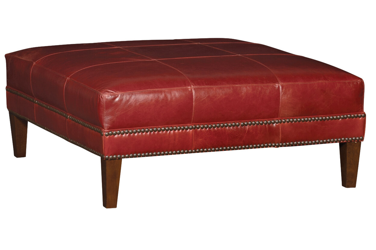 Leather Ottoman Coffee Table Visualhunt, Red Leather Ottoman