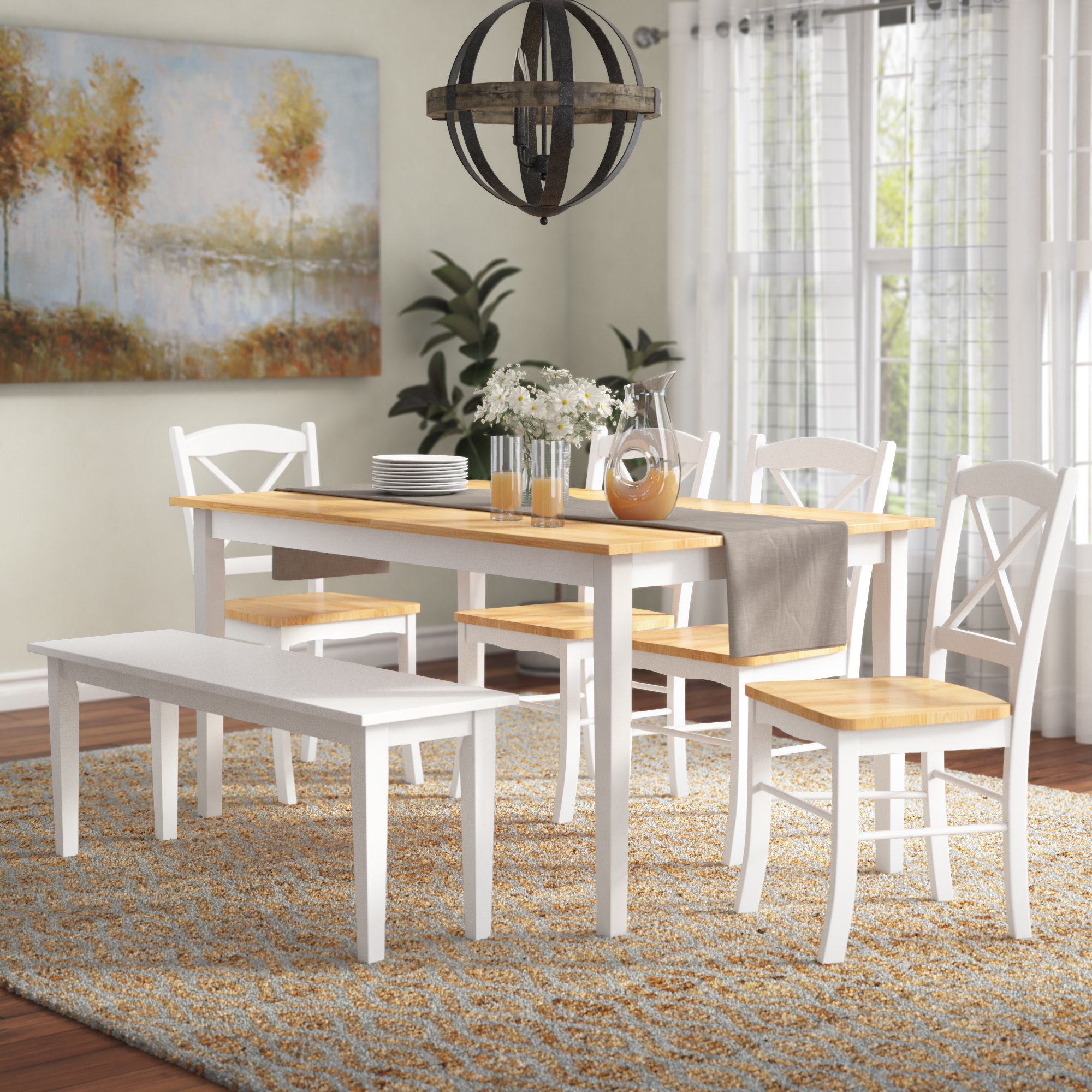 Castellon 6 Piece Dining Set