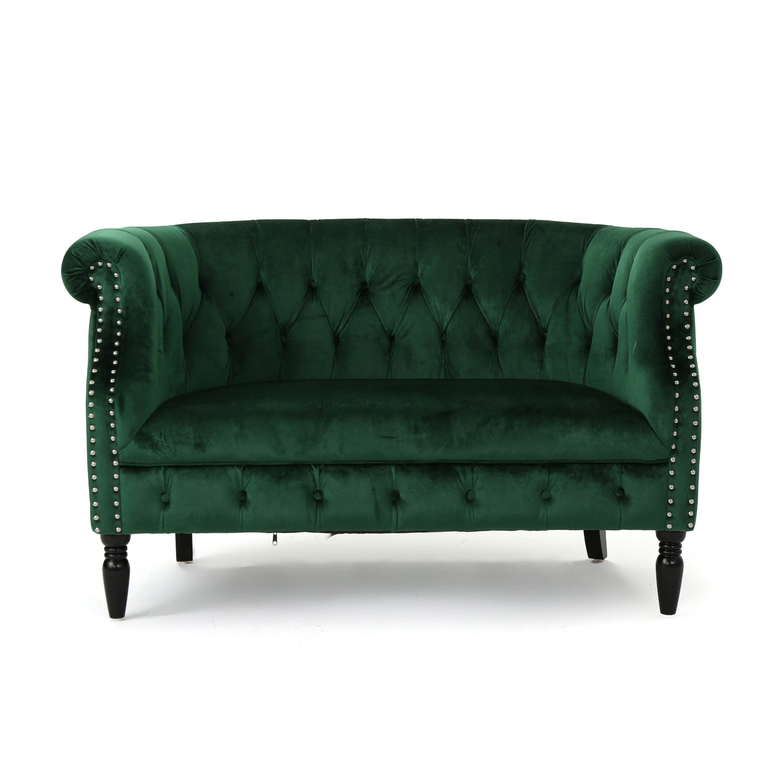 Charlotte Velvet Loveseat