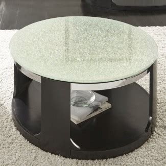 Charly Cracked Glass Coffee Table