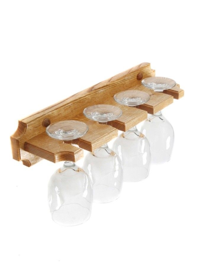 Cinchring Wall Mounted Wine Glass Rack