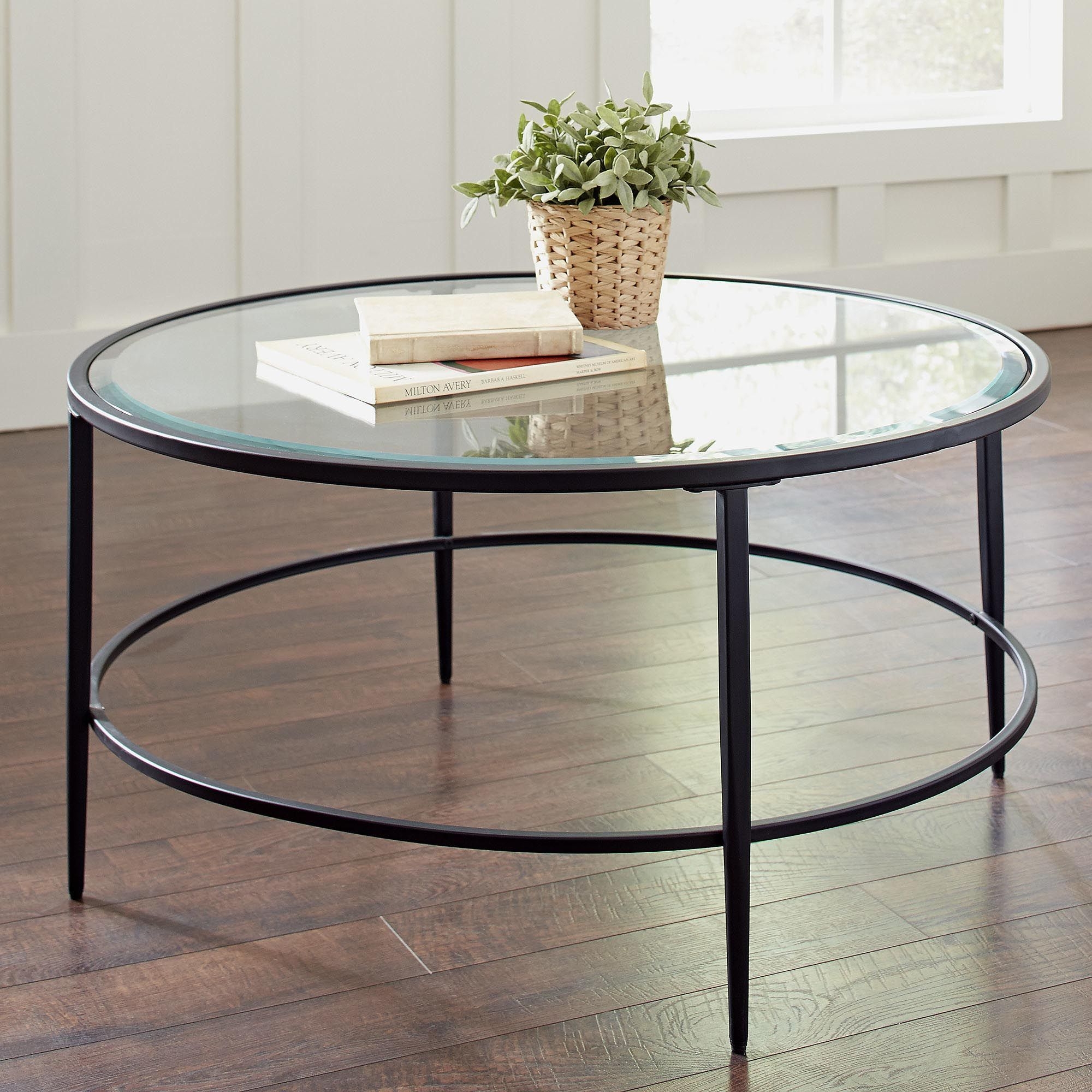 circle glass for table