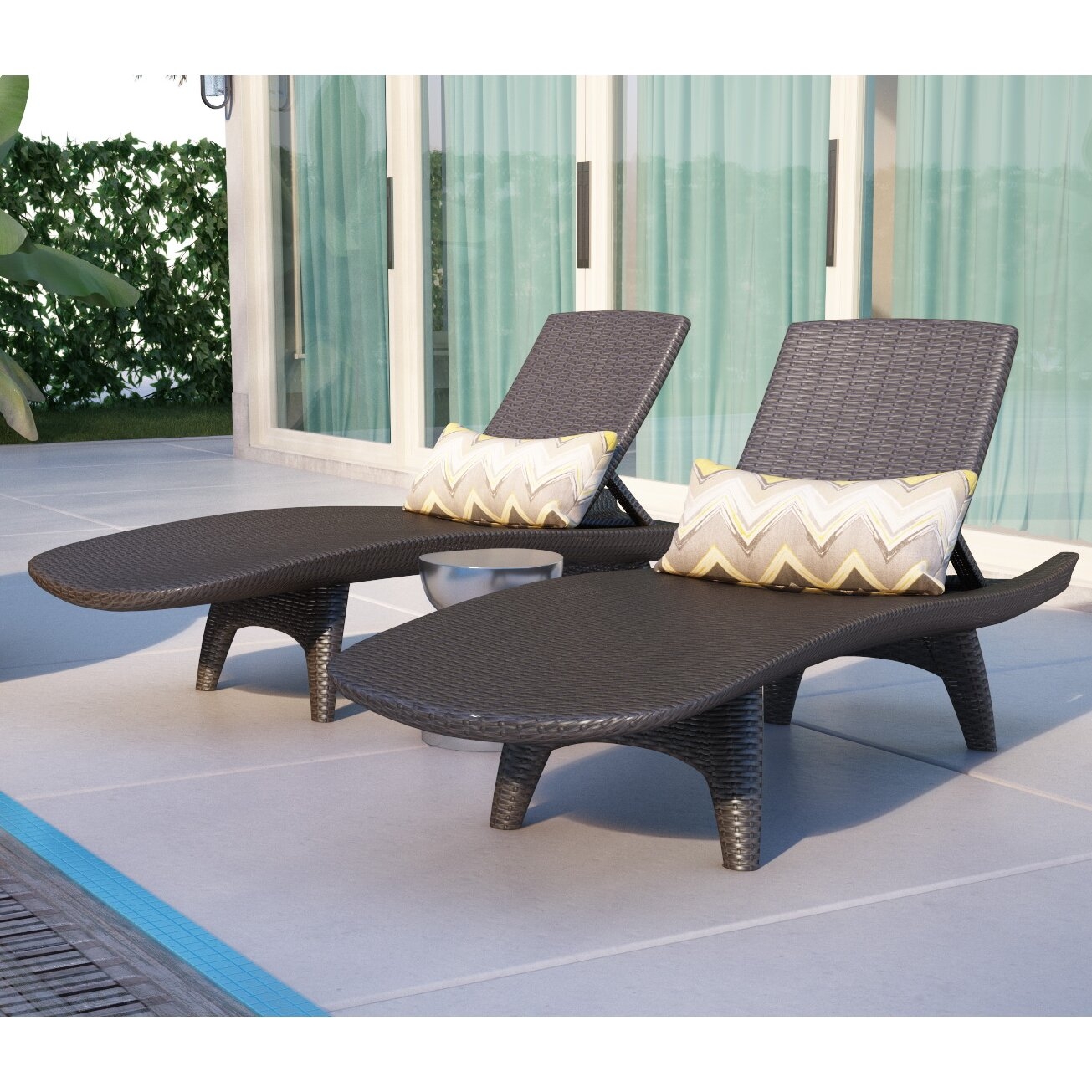 Keter 2 pack online chaise lounge