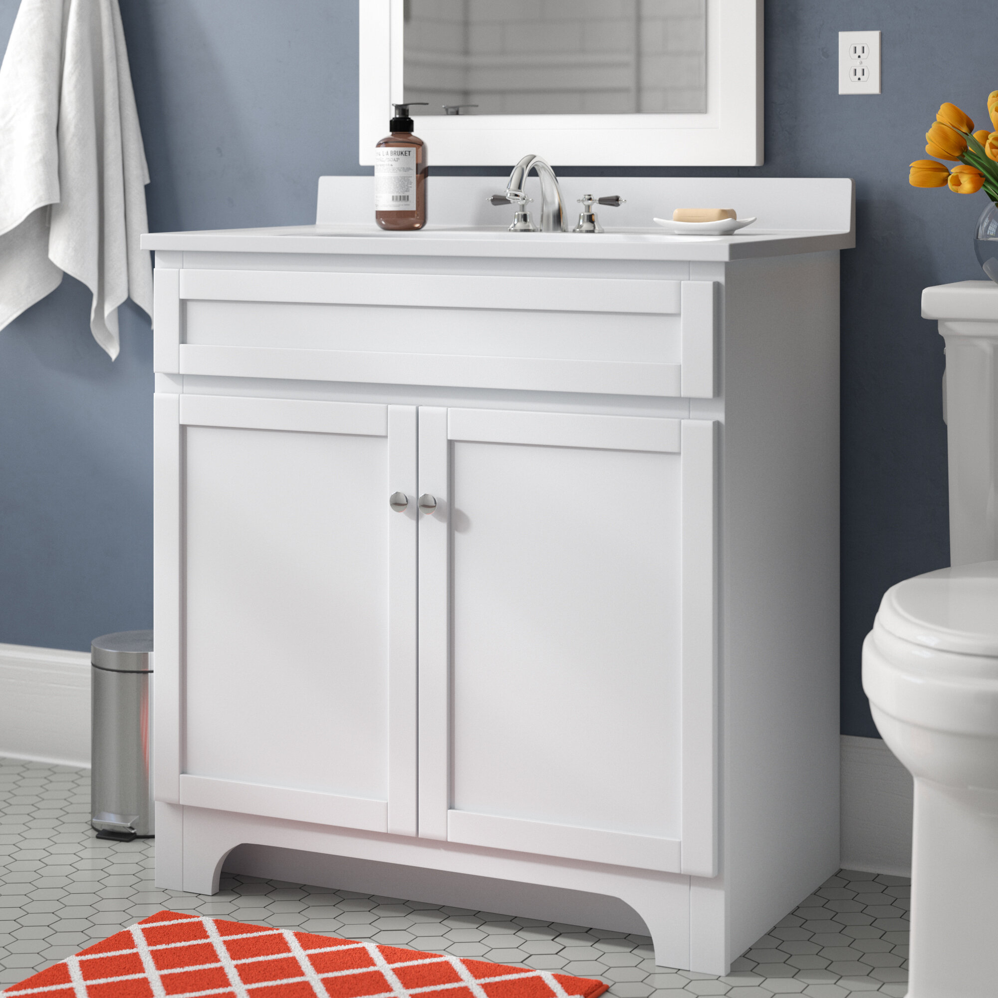 Clarkfield 25" Single Bathroom Vanity Set